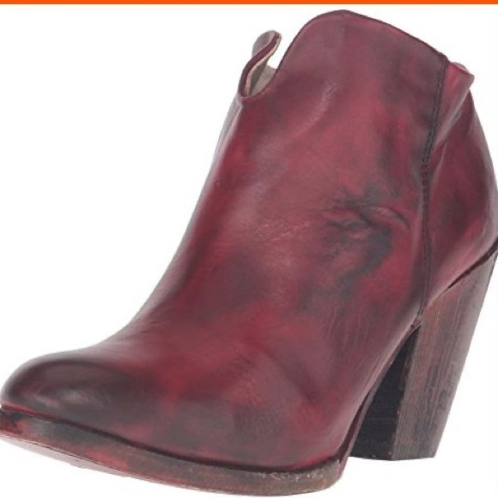 Freebird Detroit Red Booties